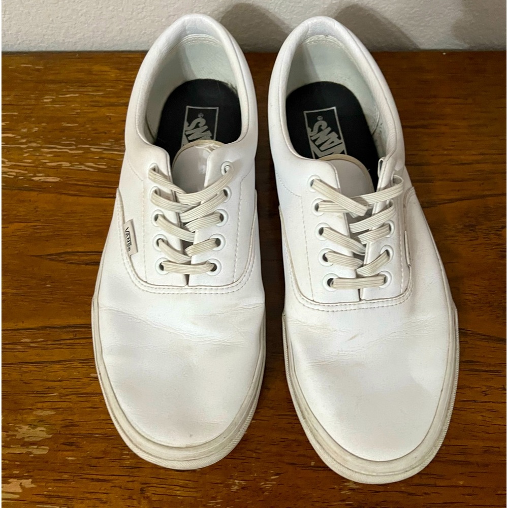 Vans Classic Tumble Era, Size 10.5, True White